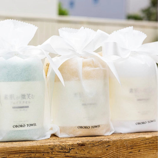 “Bare Skin Smile” Face Towel (30×85cm) – Japan Atopic Dermatitis Association Recommended Product – Available in 5 Colors