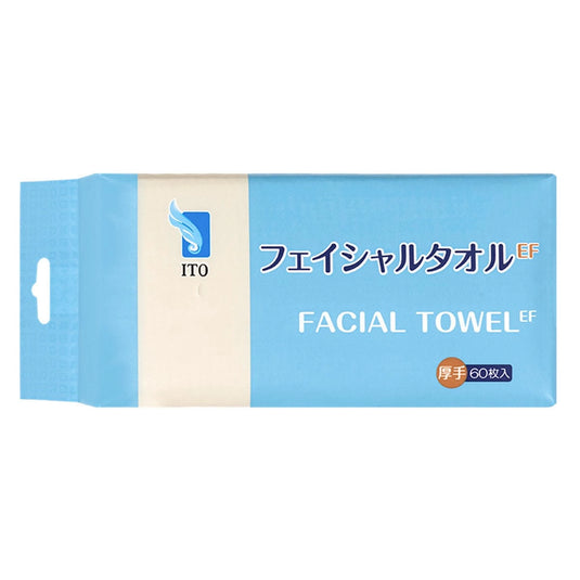 ITO Facial Towel EF – Approx. 200 × 185 mm (60 sheets)