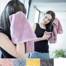 Special Hair Towel – Semi-Long (33×90cm) – Japan Atopic Dermatitis Association Recommended Product – Available in 4 Colors