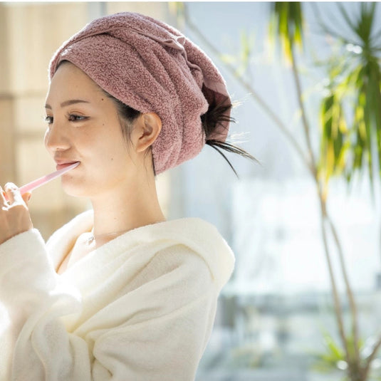 Special Hair Towel - Semi-Long (33x90cm) - Japan Atopic Dermatitis Association Recommended Product - Available in 4 Colors