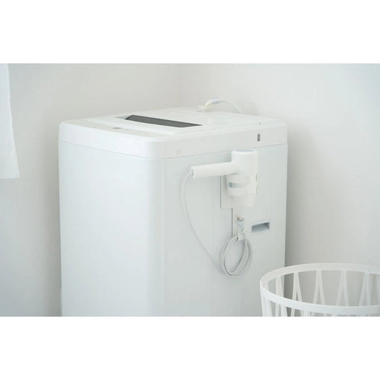 Cylinder-Type Hair Dryer Holder – Magnetic Mount