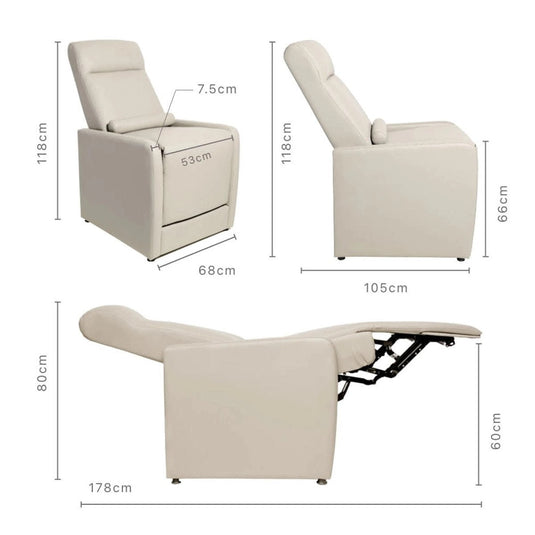 [GANA] Electric Reclining Chair CIELO Plus â€“ Available in 2 Colors