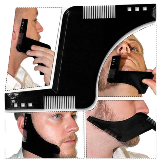 WaxWax Beard-Shaping Template – Black