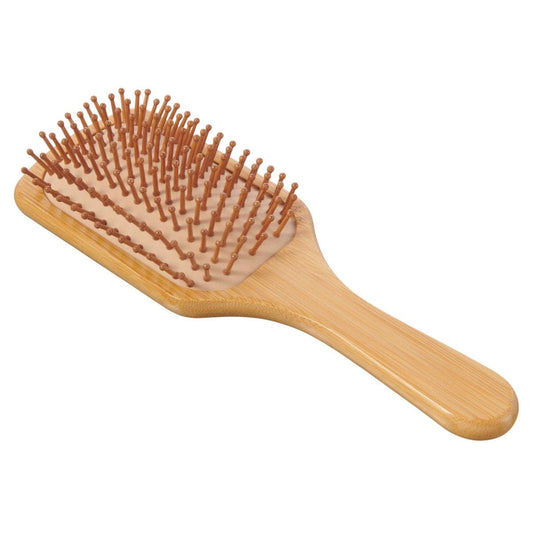 Bamboo Brush - Natural Bamboo Paddle Brush