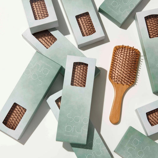 Bamboo Brush - Natural Bamboo Paddle Brush