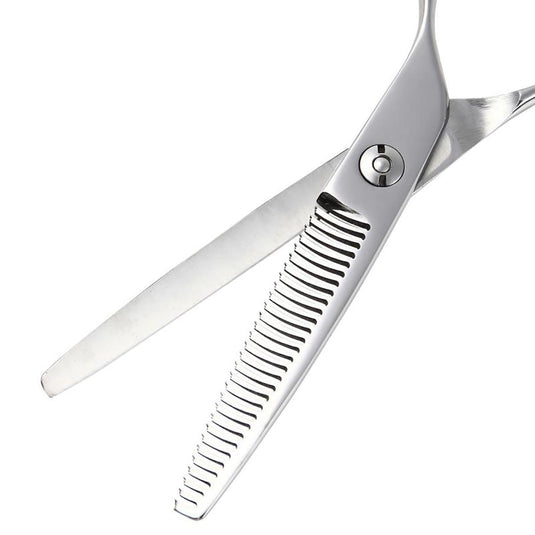 DEEDS GBZ630CT Thinning Scissors 30 Teeth – Double Step Blade (6.0 inch / Approx. 25% Cut Ratio)