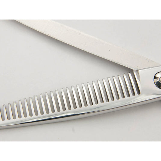 DEEDS GSZ630IV Thinning Shears – 30 Teeth V-Groove (6.0 inch / Approx. 30% Thinning Ratio)