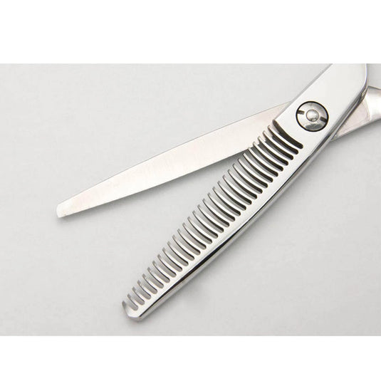 DEEDS GUZ630R Thinning Shears – 30 Teeth R Blade (6.0 inch / Approx. 10–15% Thinning Ratio)