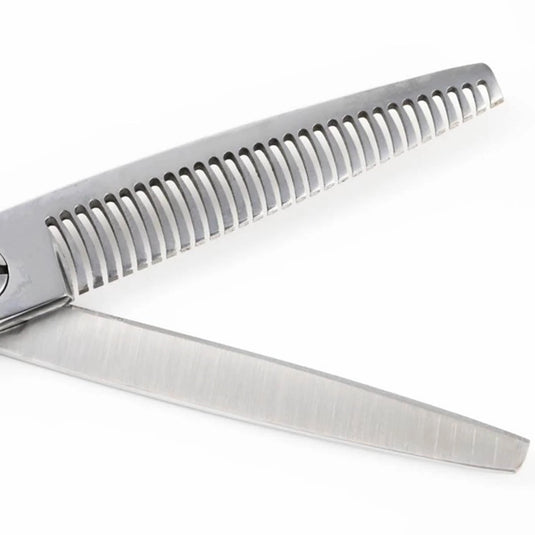 DEEDS XXA630RA Thinning Shears – 30 Teeth Flat Blade (6.0 inch / Approx. 20–30% Thinning Ratio)