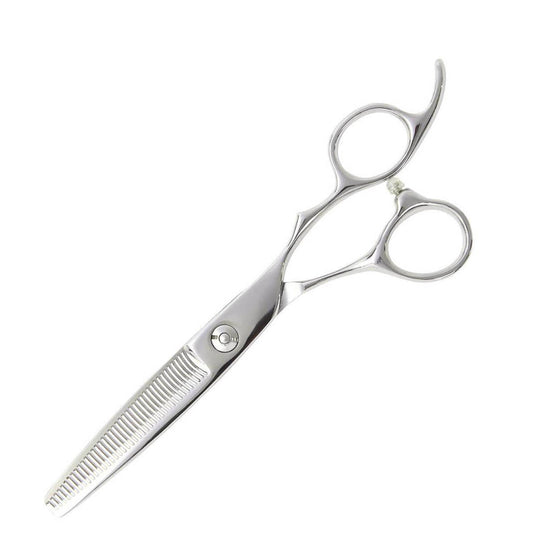DEEDS GTZ640RV Thinning Shears – 40 Teeth V-Groove R Blade (6.0 inch / Approx. 35% Thinning Ratio)