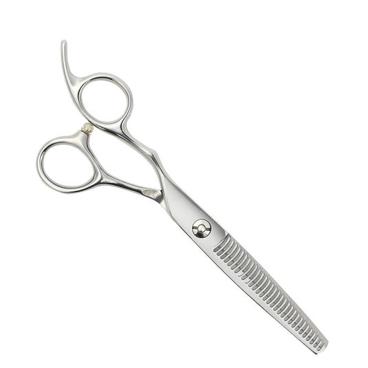DEEDS GTZL630CT Left-Handed Thinning Shears – 30 Teeth Double-Blade (6.0 inch / Approx. 25% Thinning Ratio)