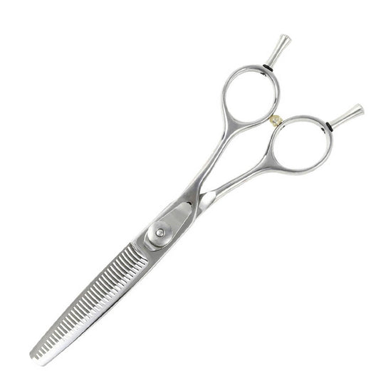 DEEDS XXC635RV Thinning Scissors 35 Teeth, V-Groove R-Blade (6.0 inch / Approx. 25% Thinning Rate)