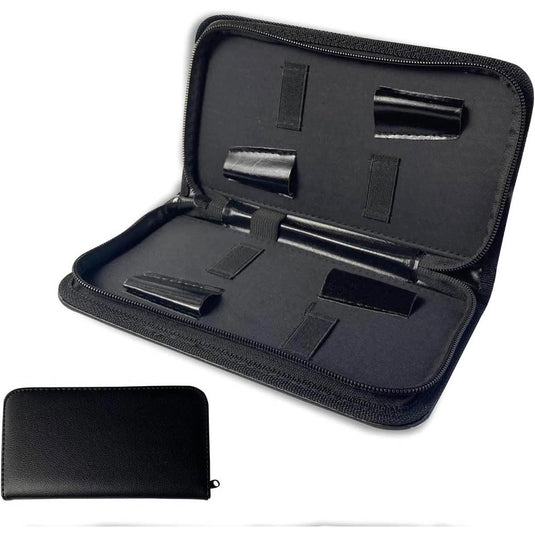 DEEDS HC04 Scissor Storage Case – 4-Slot (Black)
