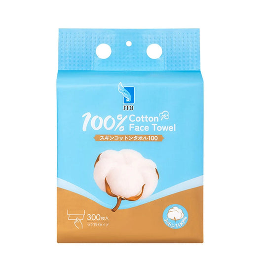 ITO Skin Cotton Towel 100 — 200×185mm (300 sheets)