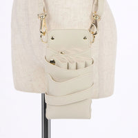 Ivory (Grain Texture) with Gold Hardware no.400