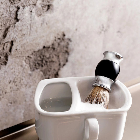 Pro Shaving Brush BG01(Premium 100% Natural Hair: Badger / Horse / Goat)