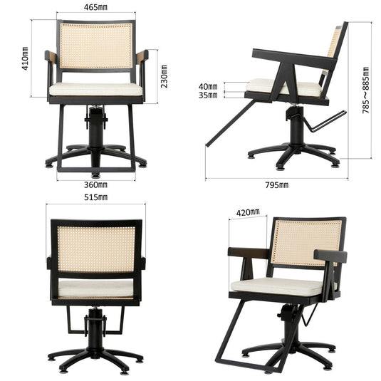Rehat Styling Chair (2 Colours, 8 Base Options)