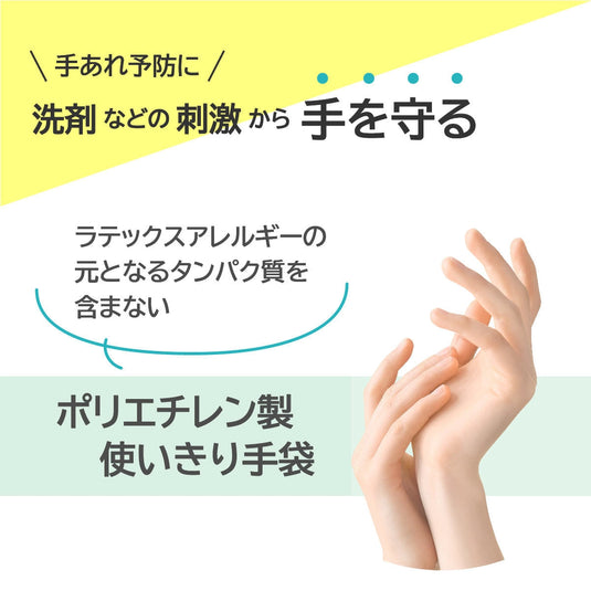 NO.847 Clean Hands Disposable Gloves – 100 pcs (Black)  Available in 3 sizes