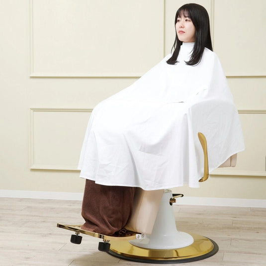 Free Hand Sleeveless Cutting Cape BIG - White