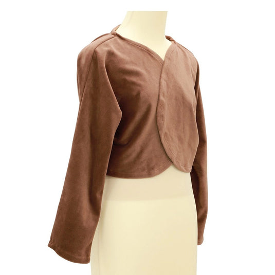 Velvet Salon Bolero (Brown)