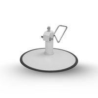 Round Plate Base HD-4M (White)