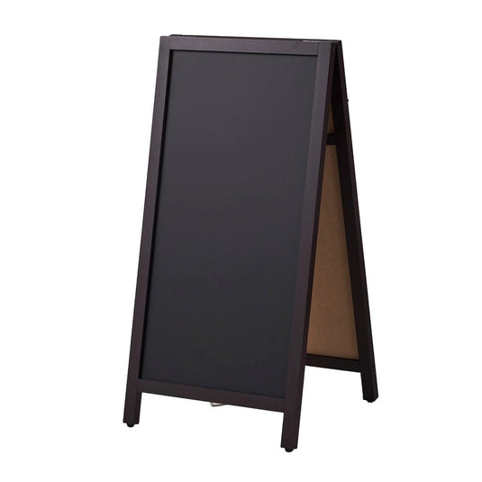 Double-Sided A-Frame Board with Tray