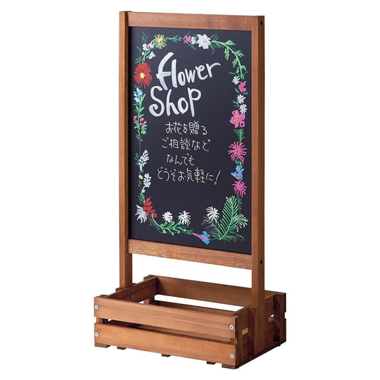 Double-Sided A-Frame Board with Box
