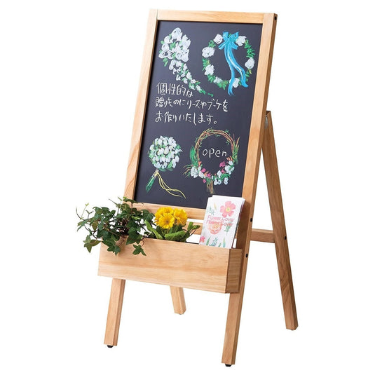Single-Sided A-Frame Board with Removable Box