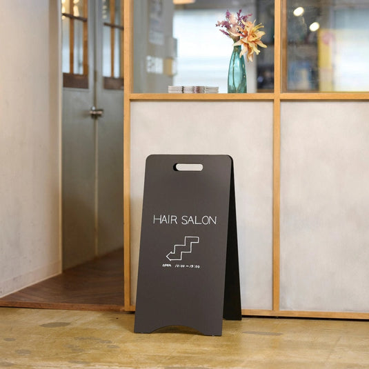 Simple Double-Sided A-Frame Signboard (Non-Magnetic, Marker and Chalk Type)