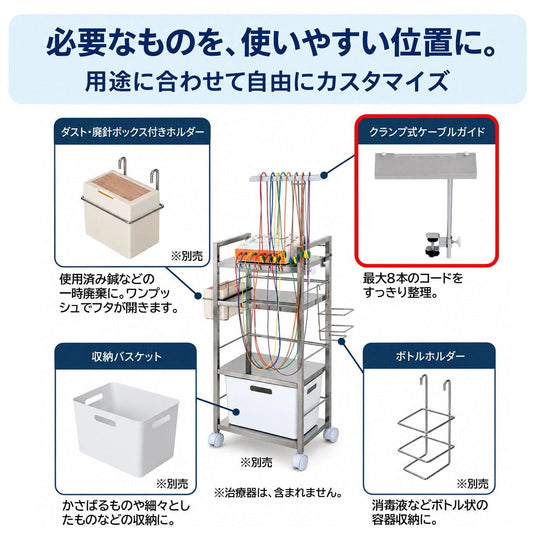 Clamp-Type Cable Guide - Made in Japan
