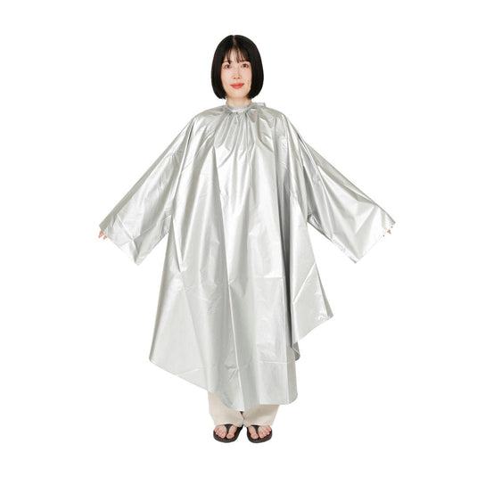 Cold Perm Cape Alpha with Waterproof Silver Coating - Silver