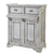 Shabby Chic Wooden Antique Register Counter VICTOIRE-900 Antique White