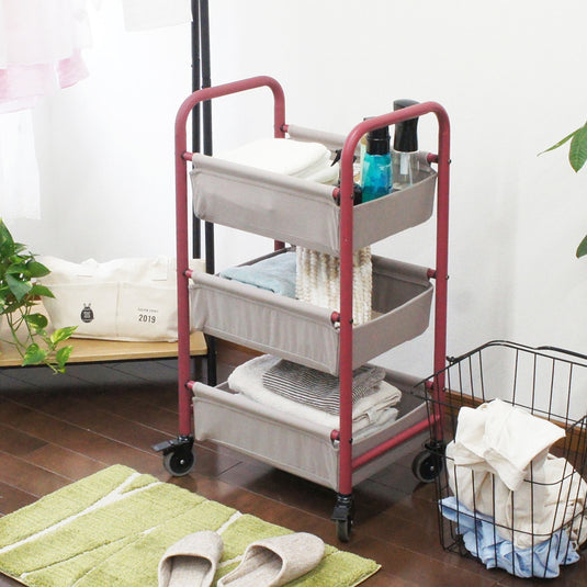 AL Series 3-Tier Basket Wagon