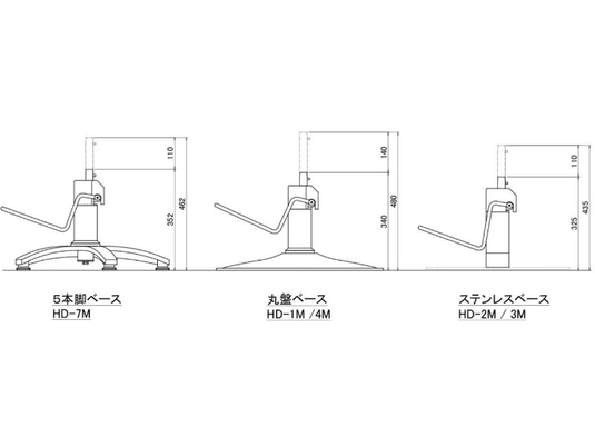 [Urban] Styling Chair Spring III (HD-A-064) (3 colors + 8 base options)