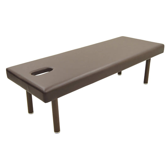 [High Density Urethane] Perforated Wide Massage Bed W-5DX Dark Brown [L190xW70cm]