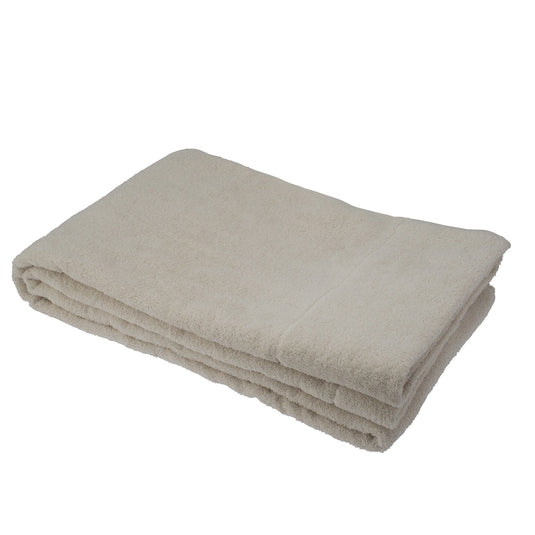 [Imabari Towel] Bulky Pro Bed Sheet (138×200 cm) No.6961 – Natural