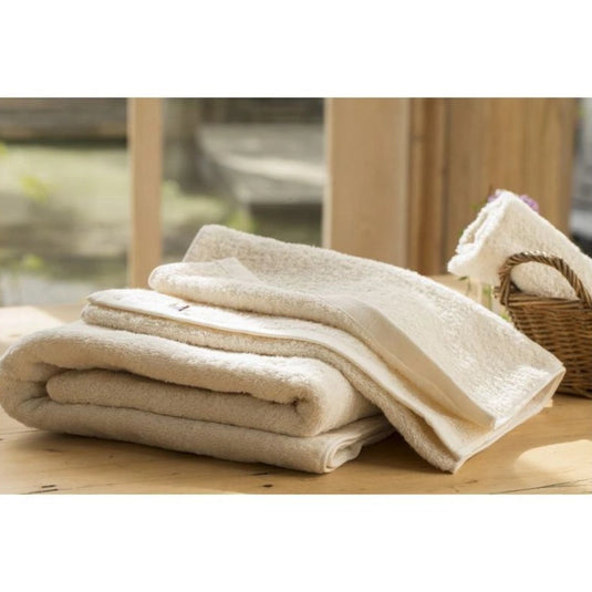 [Imabari Towel] Bulky Pro Hand Towel (32x32 cm) No.7197 - Natural