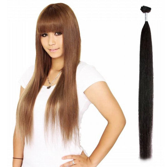 Silky Hair 40g (100% Human Hair, Approx. 65cm)  Available in Multiple Colors