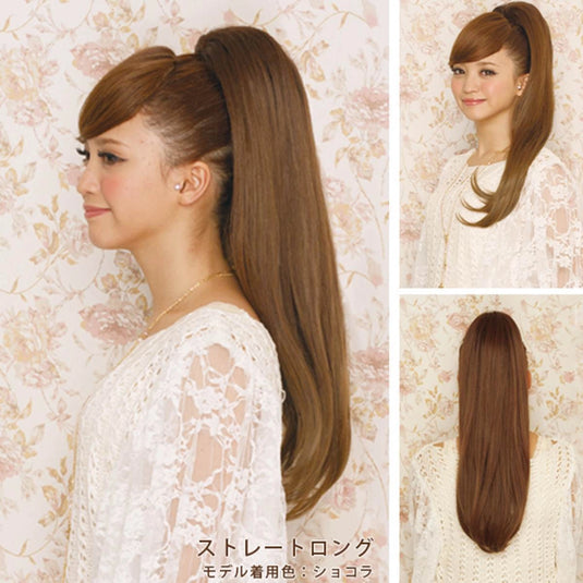 Clip Pony – Straight Long  Available in 9 Colors