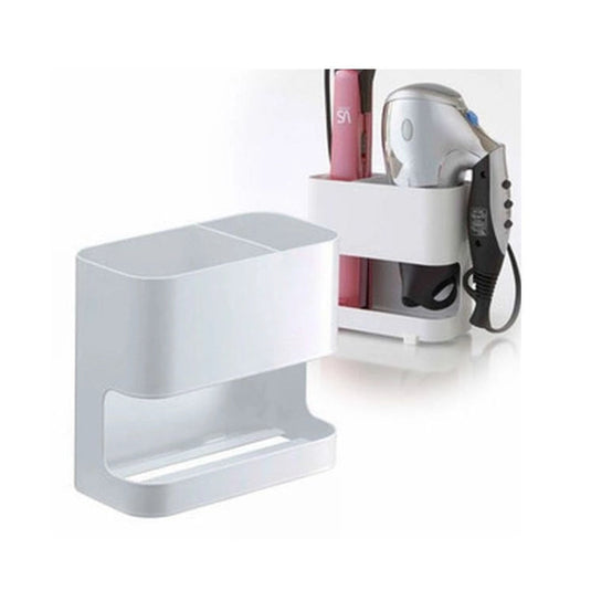 [07593] Beautes Dryer & Hair Iron Holder – White