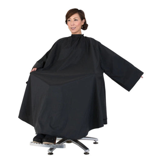 EXCEL No.7315 Washer Wide Hair Dye Cape – Black
