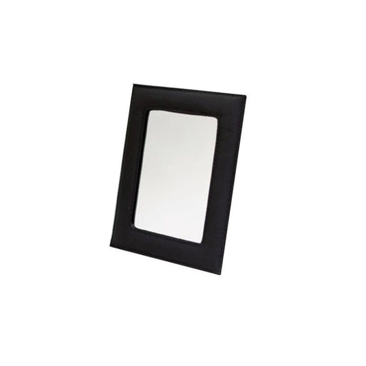 Soft Cosmetic Case with Mirror – Black