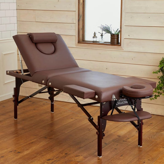 Luxury Low-Rebound Wooden Folding Reclining Bed 009SDX PLUS - Available 2Colors