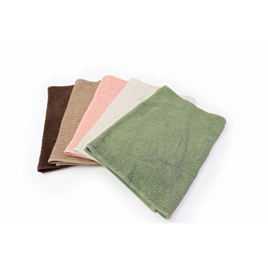 Super Stretch Face Towel (34×70 cm) – 3-Pack – Available in 3 Colors