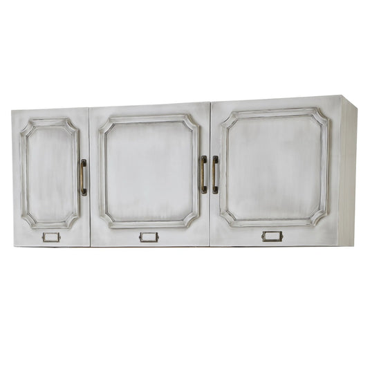 Shabby Chic Wooden Shampoo Cabinet RENE-S (Upper Unit) WT