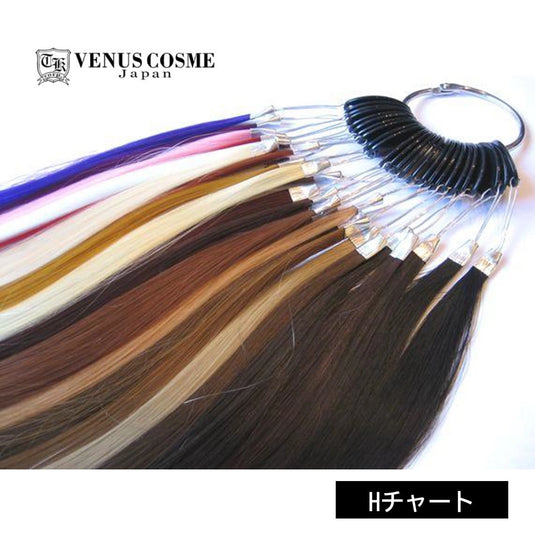 VENUS COSME Hair Color Chart – Type H (26 Colors)