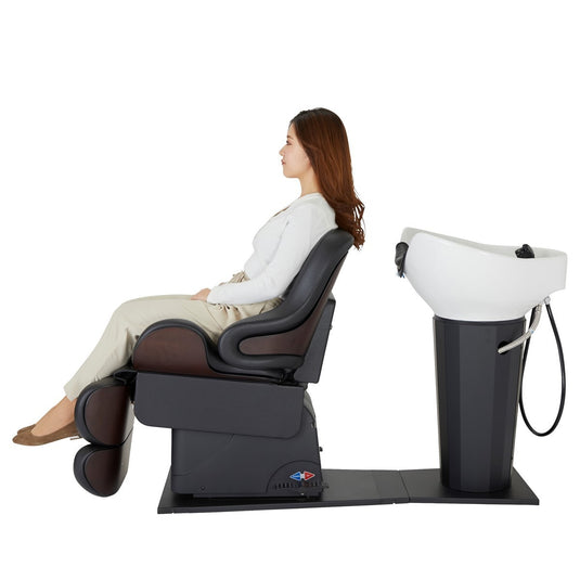 Relaxation Shampoo Unit SPAZIO II [DELUXE] (Japanese-made faucet set)