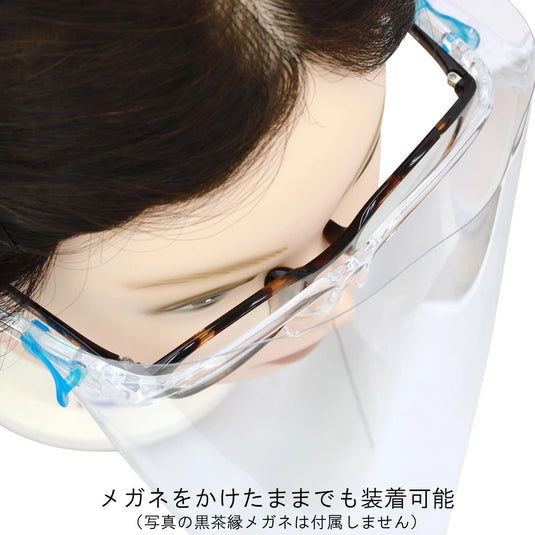 Face Shield with Goggles