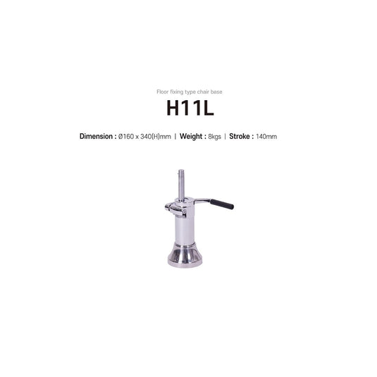 Floor fixing type chair base H11L
