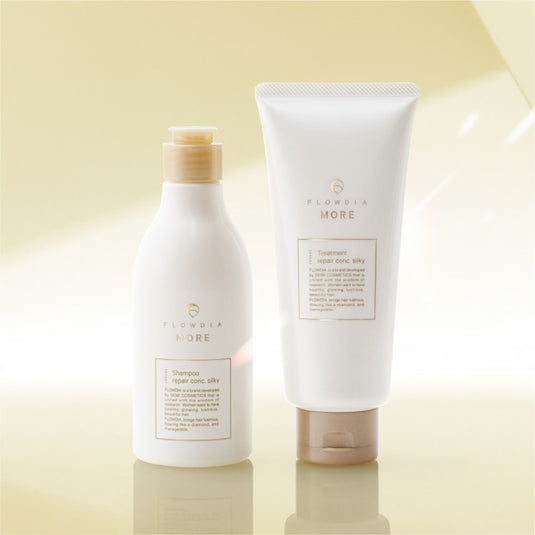 Flowdia More Treatment Repair Conc. Silky (Available in 3 Sizes)